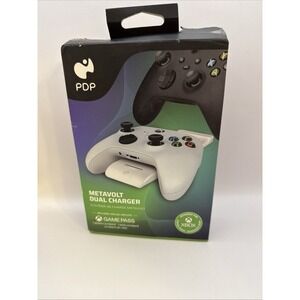 PDP Metavolt Dual Charger Xbox Series X|S One w/ 2 Batteries & Doors New